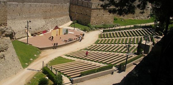 Epidaurus Theater travels to Rhodes island